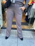 BROEK DONKER GRIJS C&S