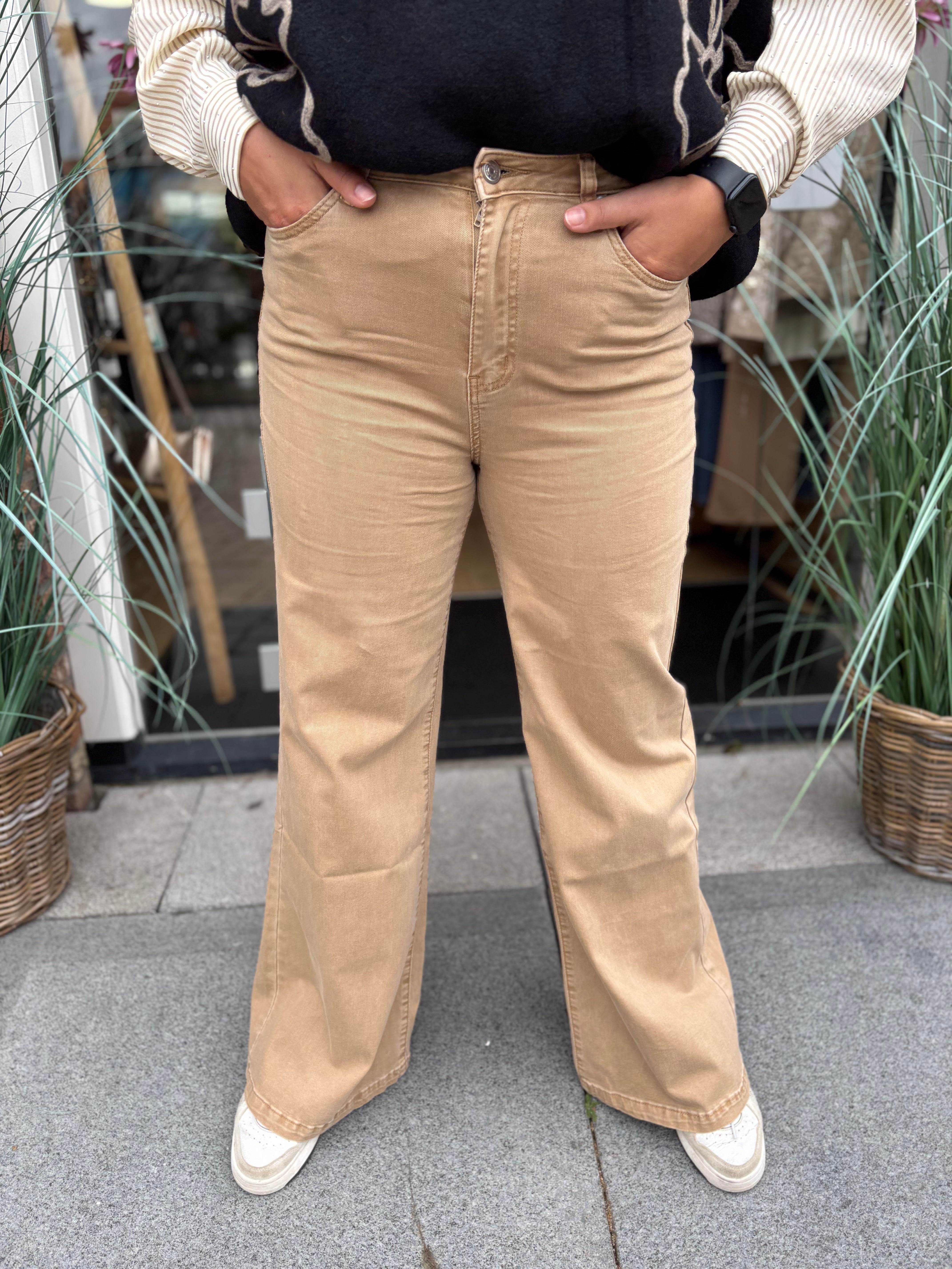 JEANS CS THE LABEL CAMEL