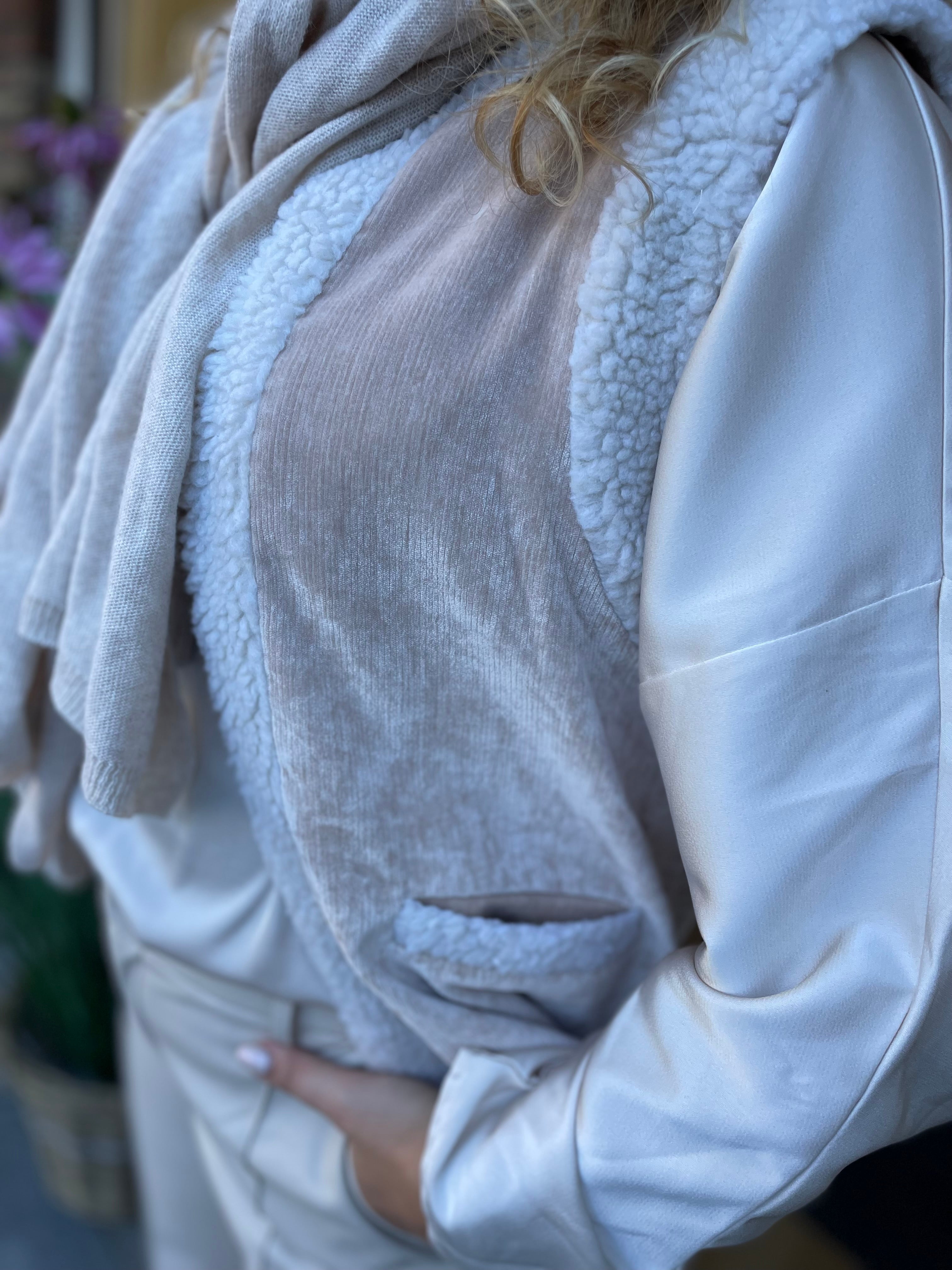 BLOUSE ZAND KLEUR C&S