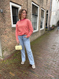 TRUI/SWEATER STREEP AZZURRO