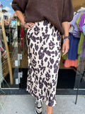ROKKEN PRINT BRUIN/ZAND Amelie & Amelie