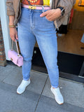 JEANS MOM HELLO MISS