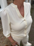 BLOUSE CS THE LABEL OFF WHITE