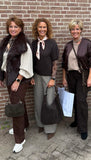 TASSEN LEER BRUIN