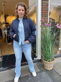 JAS/BOMBER BLAUW MET PRINT C&S