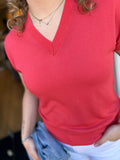 SHIRT AMELIE & AMELIE WARM ROOD
