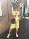 PAK/SET BUTTER YELLOW JORD/GILET