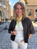 SJAAL VIERKANT YELLOW/BROWN
