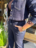 SET/PAK JEANS CO ORD SET