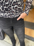JEANS ZWART/ANTRACIET C&S