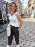 TOP KAYLLA OFF WHITE EN ZAND