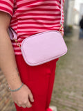 TASSEN ROZE OF GEEL ECHT LEER