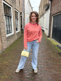 TRUI/SWEATER STREEP AZZURRO