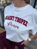 SHIRT ONE SIZE BORDEAUX PRINT