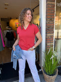 SHIRT AMELIE & AMELIE WARM ROOD