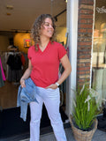 SHIRT AMELIE & AMELIE WARM ROOD