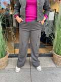 BROEK CARGO DONKER GRIJS C&S