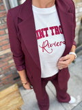 BLAZER BASIS BORDEAUX