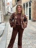 VESTEN AZZURRO BRUIN PRINT