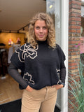 TRUI CS THE LABEL ZWART PRINT
