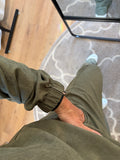 BOMBER/BLOUSE JINORA DARK OLIVE