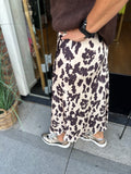 ROKKEN PRINT BRUIN/ZAND Amelie & Amelie