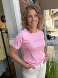 SHIRT STREEP ROZE OFF WHITE