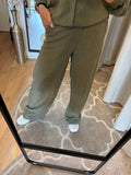 BROEK PERNILLA CS THE LABEL DARK OLIVE