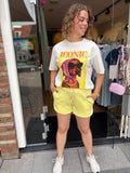 SHORT AZZURRO ONE SIZE BRUIN EN BUTTER YELLOW