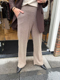 BROEK ZWART EN GOUD LUREX
