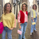 TRUI/SWEATER AZZURRO DIV KLEUREN
