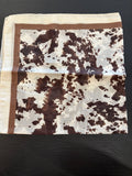 SJAAL VIERKANT COW PRINT