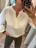 BLOUSE LYNN C&S OFF WHITE
