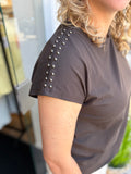SHIRT ONE SIZE MET STUDS DIV KLEUREN