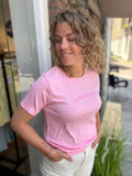 SHIRT STREEP ROZE OFF WHITE
