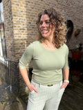 TRUI/PULLOVER LICHT GROEN C&S