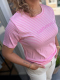 SHIRT STREEP ROZE OFF WHITE