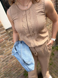 TOP CS THE LABEL KHAKI