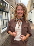 BOMBER/BLOUSE JINORA CS THE LABEL BRUIN