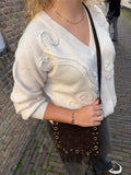 VEST CAROLA WOL WIT CS THE LABEL