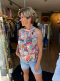 TOP ONE SIZE PRINT TRAVEL