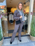 BROEK DONKER GRIJS C&S