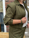 JAS/BOMBER AMBIKA GROEN