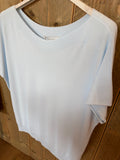SHIRT ONE SIZE AMELIE & AMELIE BUTTER YELLOW/BLAUW
