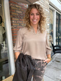 BLOUSE LOTTE CS THE LABEL CAMEL