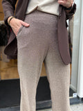 BROEK ZWART EN GOUD LUREX