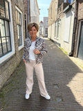 VEST/BOMBER PRINT SWEET JEWELLERY