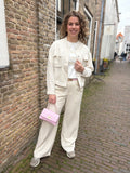 BLAZER/BOMBER JASJE CS THE LABEL ZAND TINT