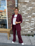 SHIRT ONE SIZE BORDEAUX PRINT