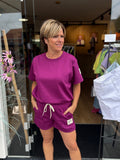 SHORT SET ONE SIZE 36/40 MAGENTA